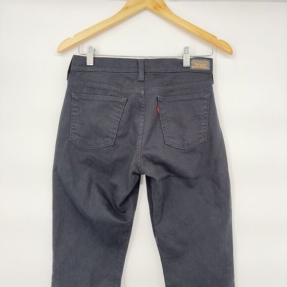 Levi's 505 Straight Leg Women's size‎ 2 Medium Black Denim jeans - Picture 6 of 9